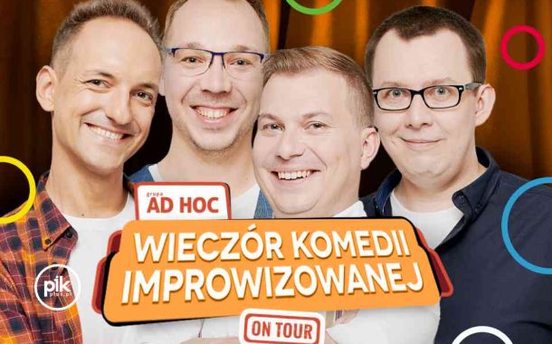 Grupa AD HOC w Łodzi | wieczór improwizacji