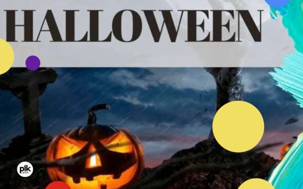 Halloweenowe malowanie przy winie w Łodzi